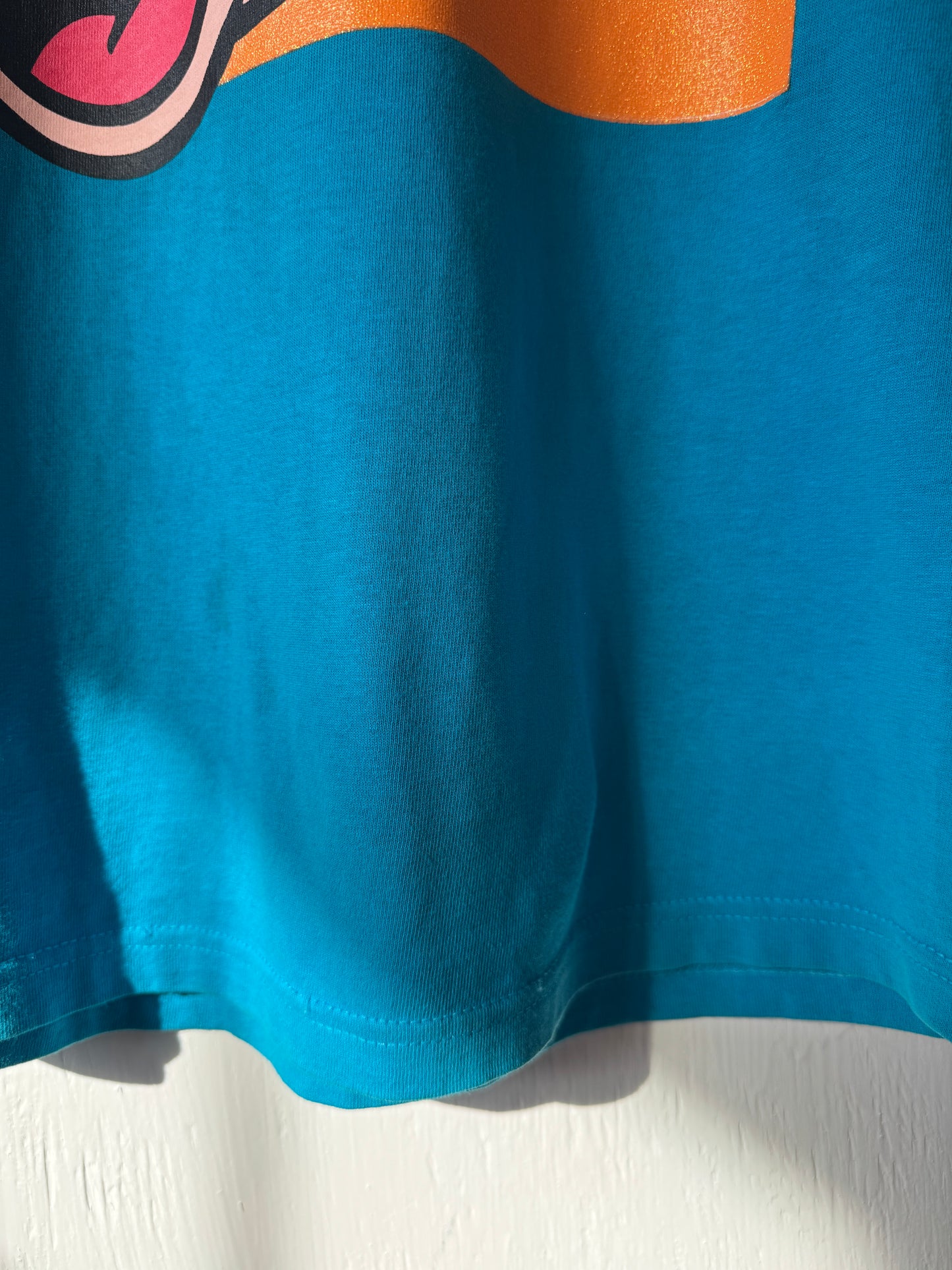 VINTAGE 90’s Big Face Sparkly Mickey Tee - L