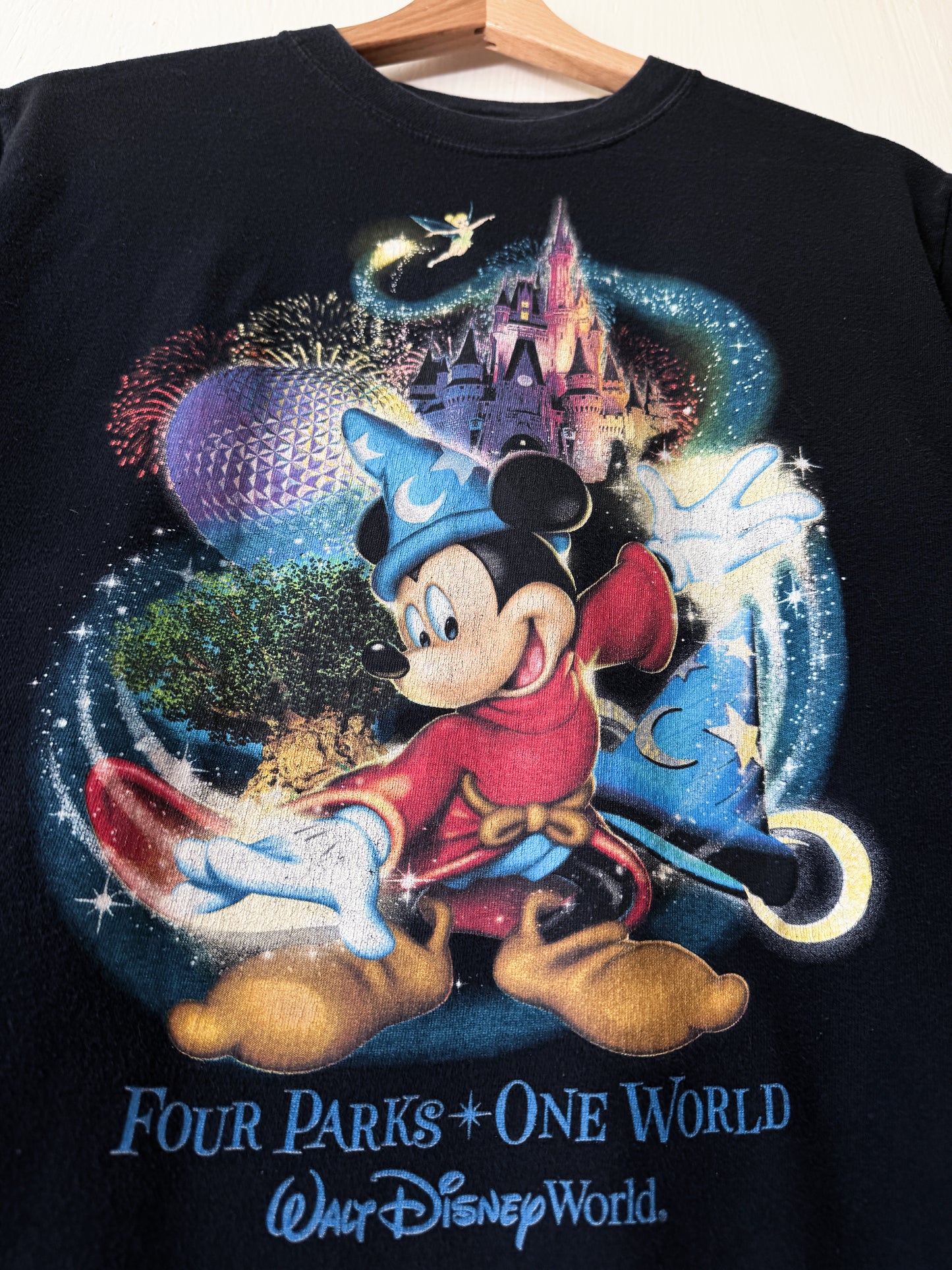 VINTAGE 00’s Four Parks One World Tee - S
