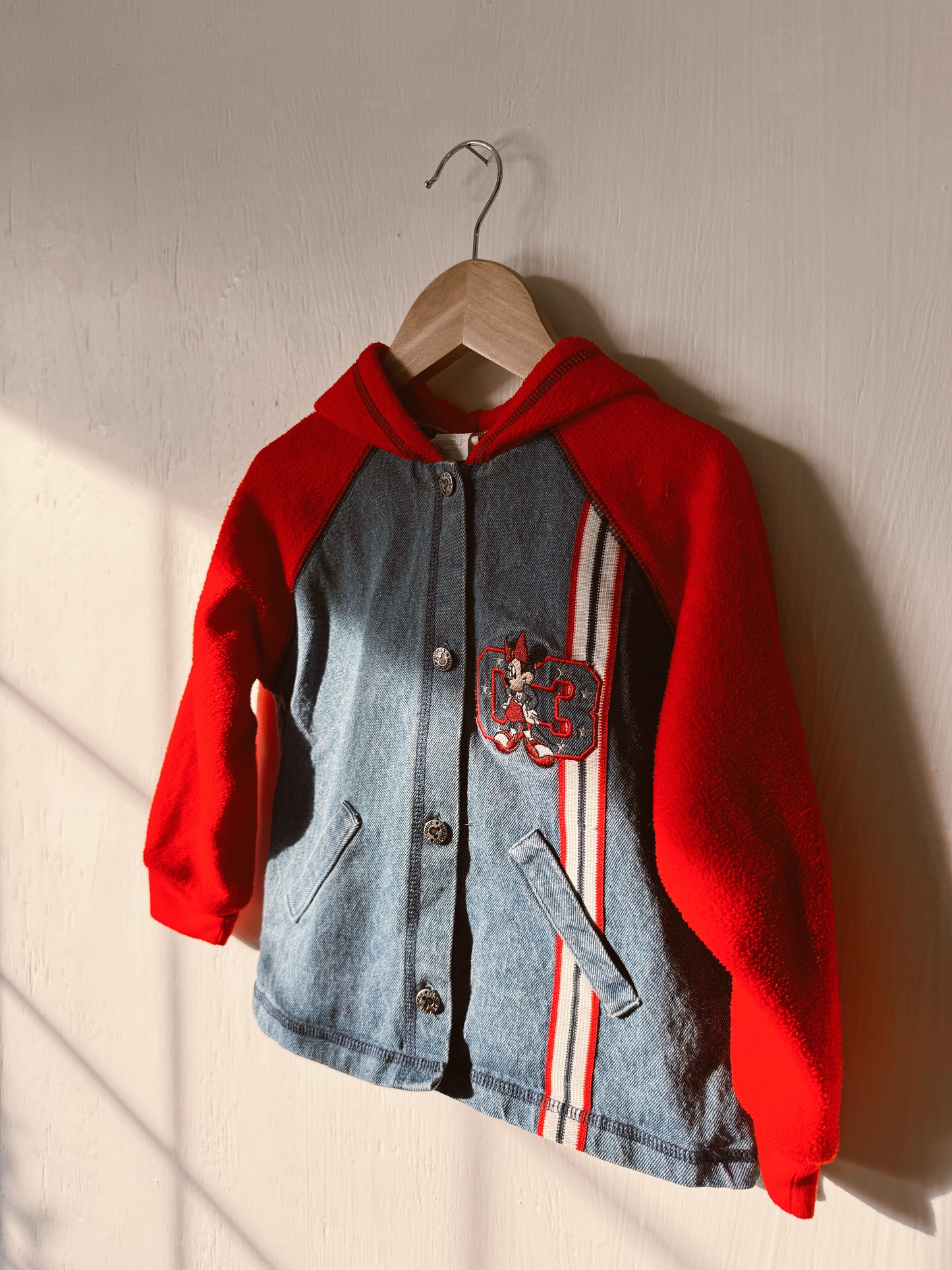 VINTAGE Minnie Denim Hoodie - 24M