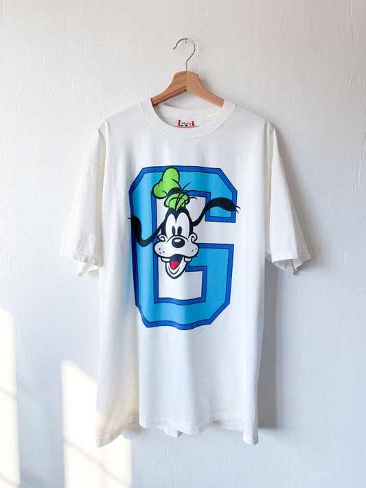 VINTAGE 90’s Rare Big Face Goofy G Tee - 2X