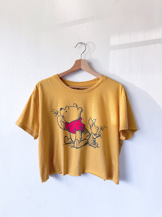 Pooh + Piglet Raw Hem Tee - XL