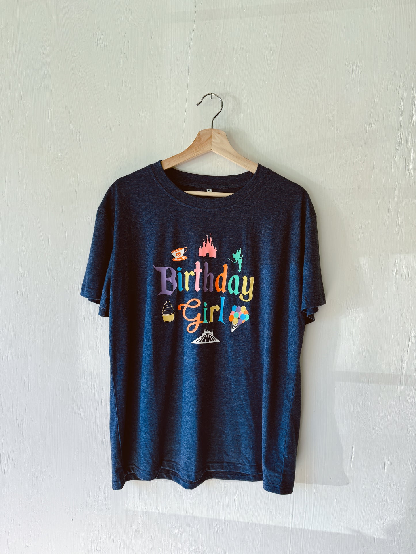 Magic Kingdom Birthday Girl Tee - XL