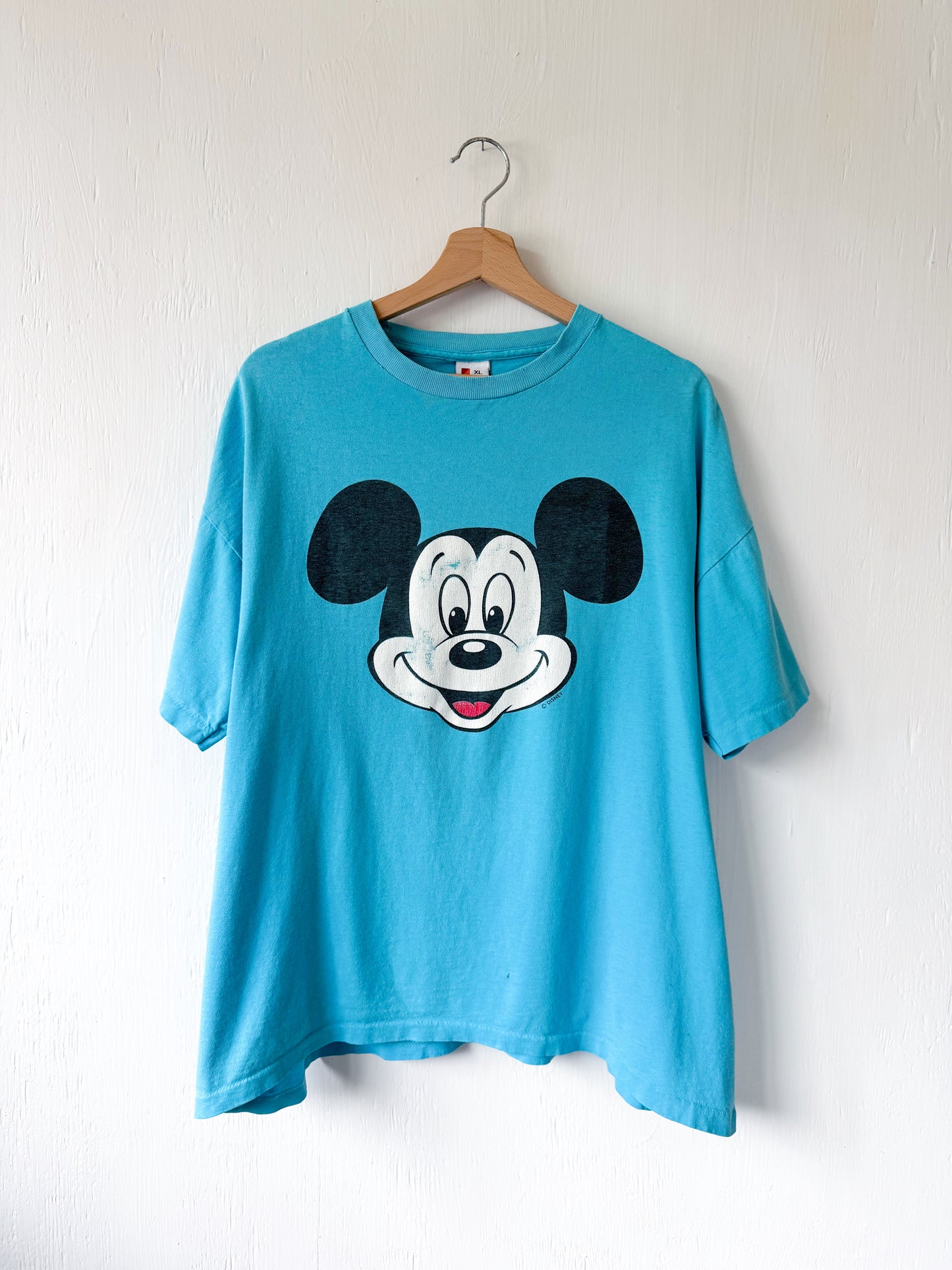 VINTAGE 80’s Big Mickey Face Tee - XL