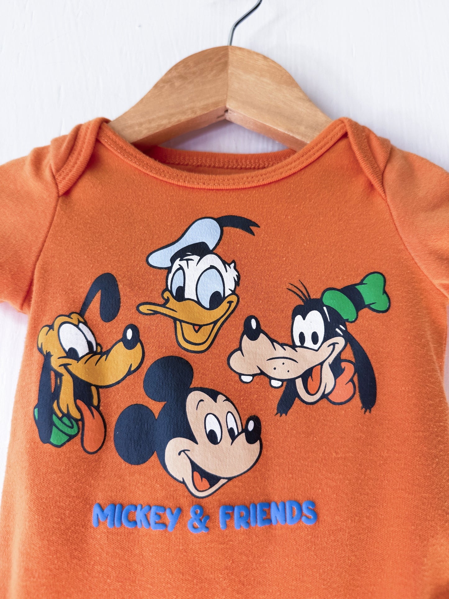 Mickey + Friends Onesie - 3/6M