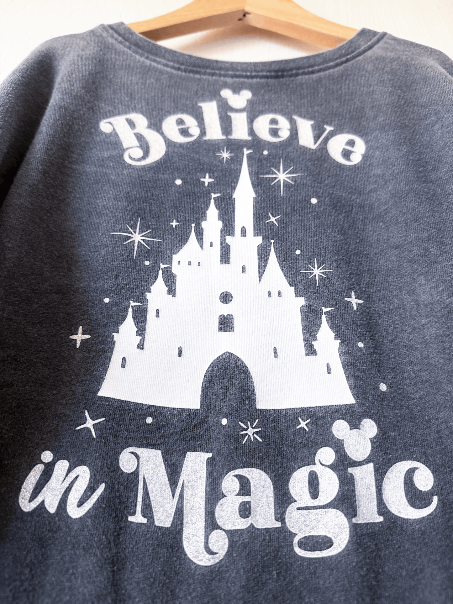Disney Parks Castle Crewneck - Y5/6