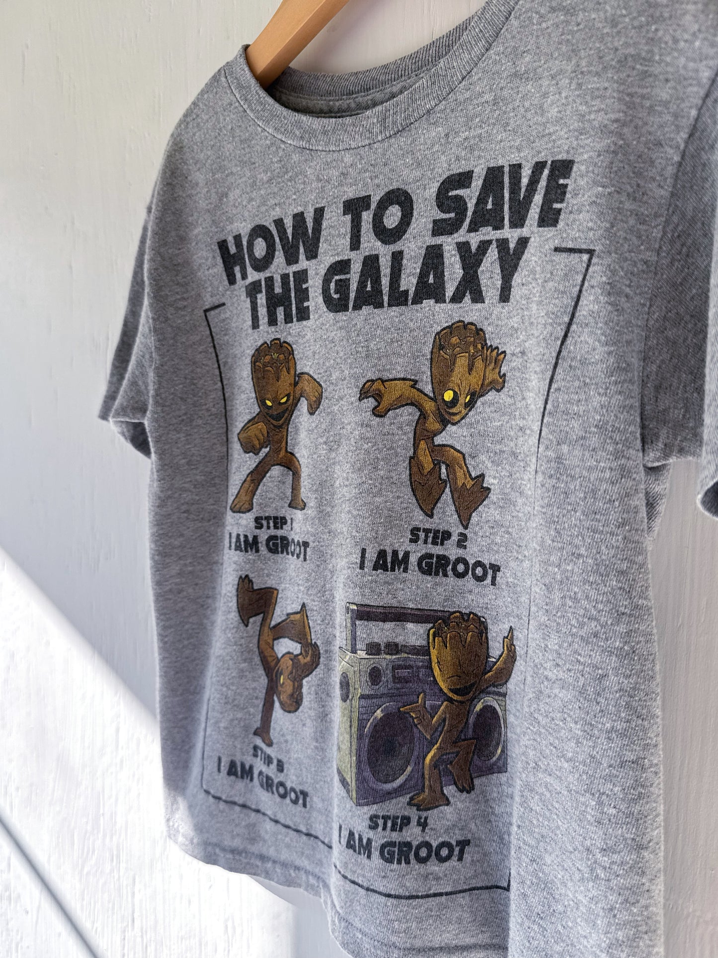 Save The Galaxy Groot Tee - YXS
