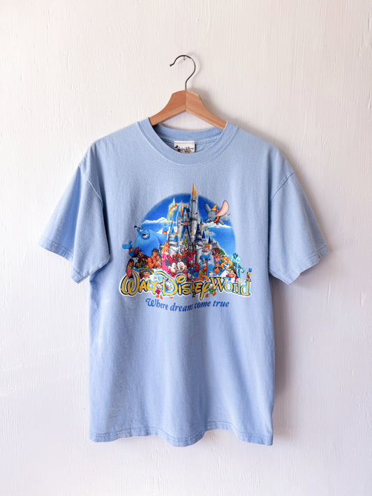 VINTAGE 00’s WDW Character Tee - M