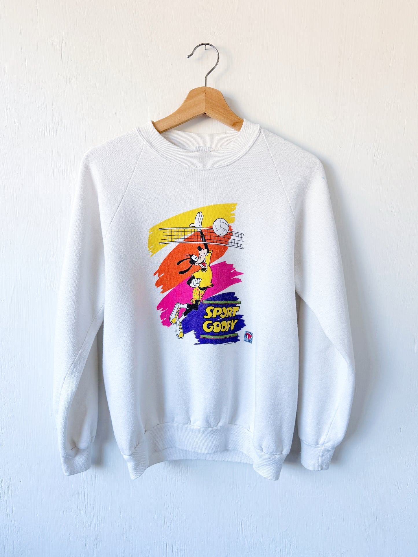 VINTAGE 1989 Sport Goofy Volleyball Crewneck - M