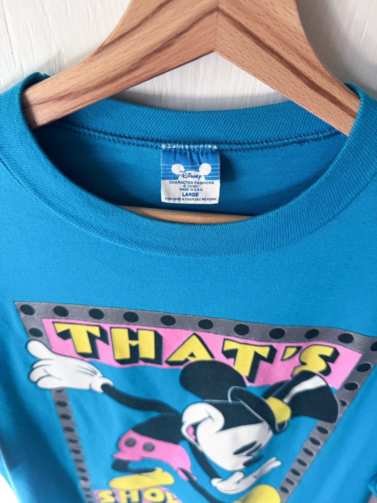 VINTAGE 90’s That’s Showbiz Mickey Tee - M/L
