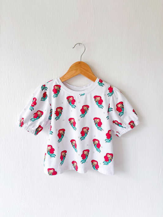 Disney Parks Ariel Jewel Top - Y5/6
