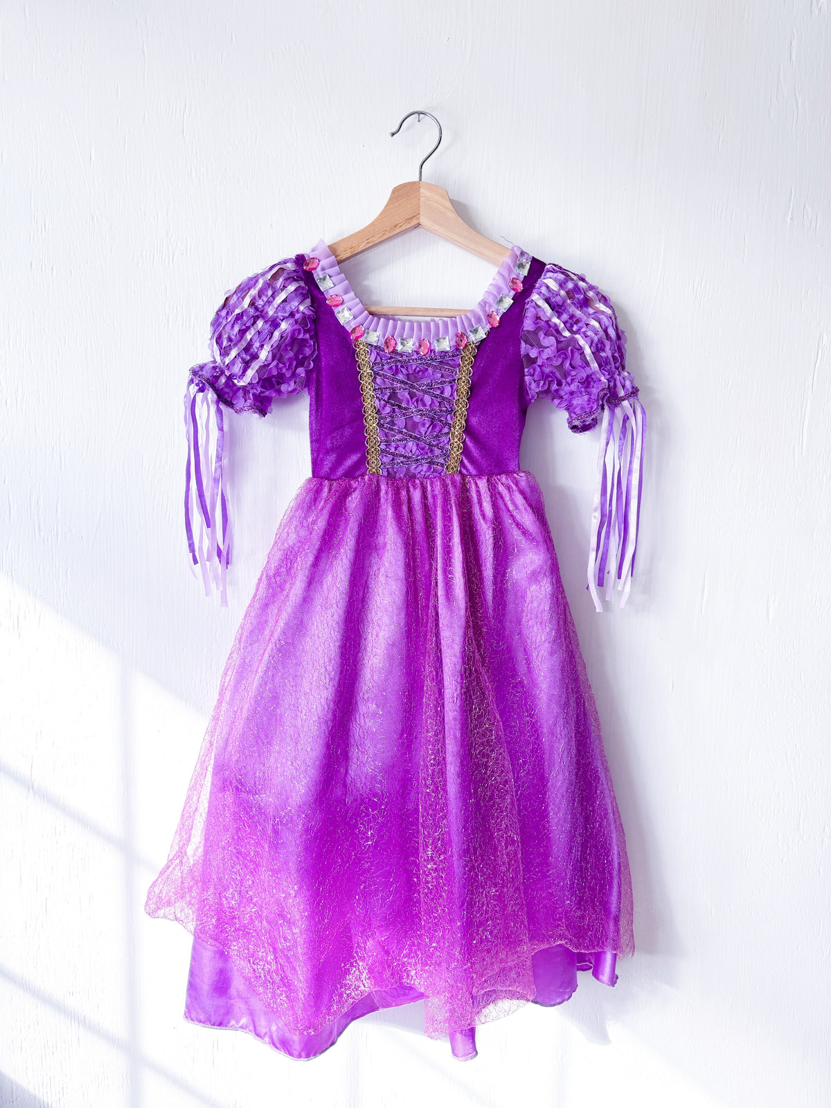 Rapunzel Embellished Tassel Dress - 5T
