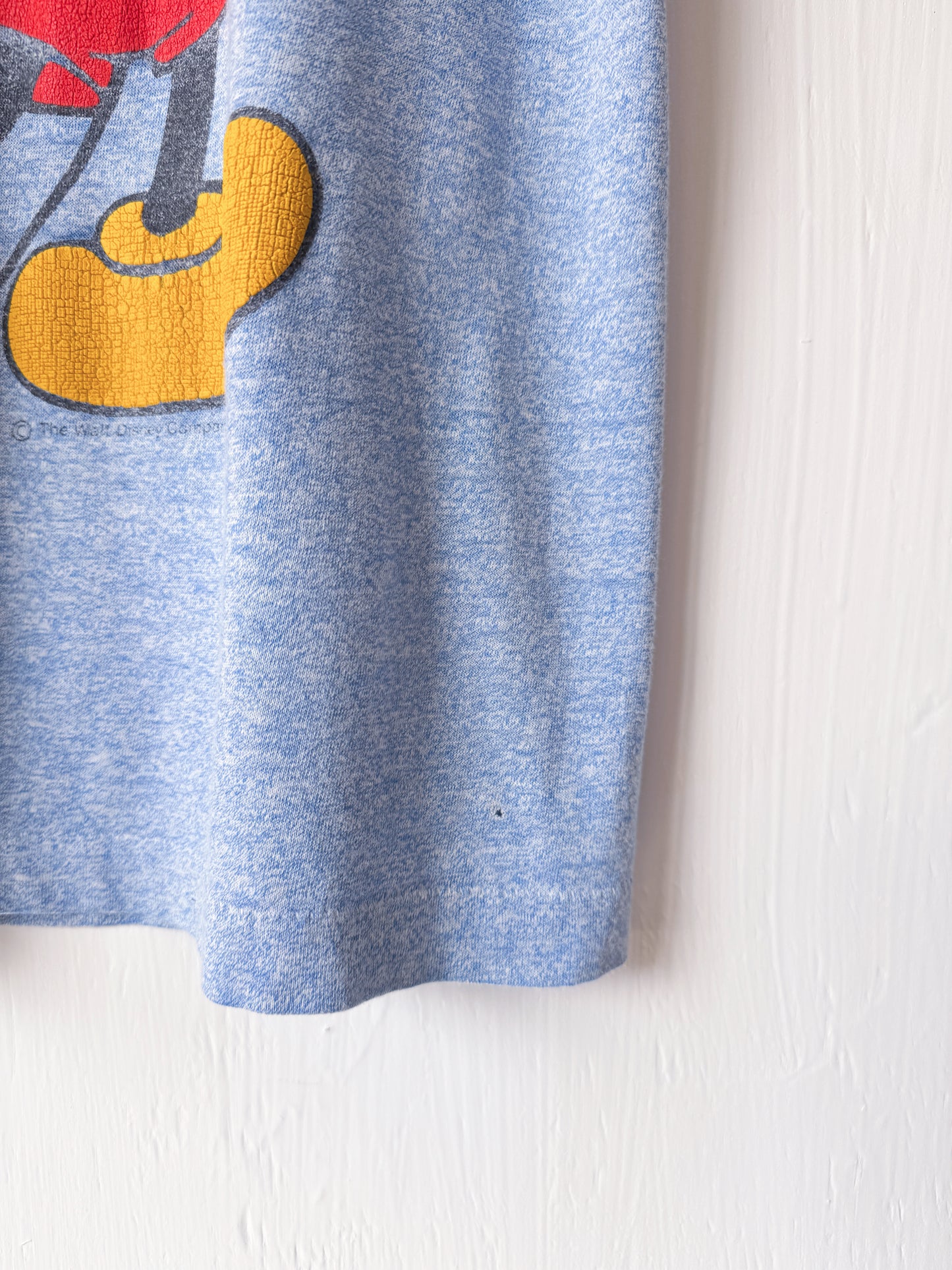 VINTAGE 80’s Mickey Single Stitch Ringer Tee - M