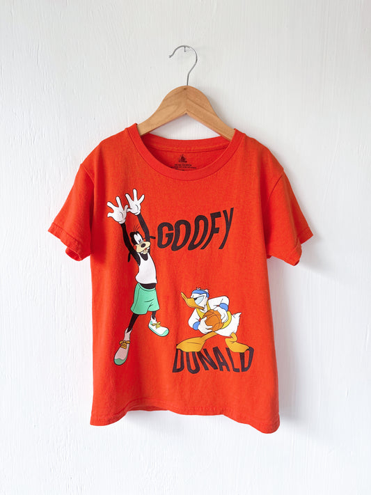 Disney Parks Goofy Donald Basketball Tee - YXS