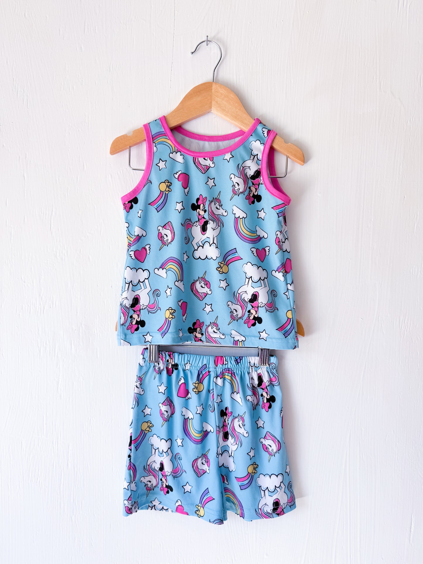 Minnie Unicorn Summer PJ’s Set - 4T