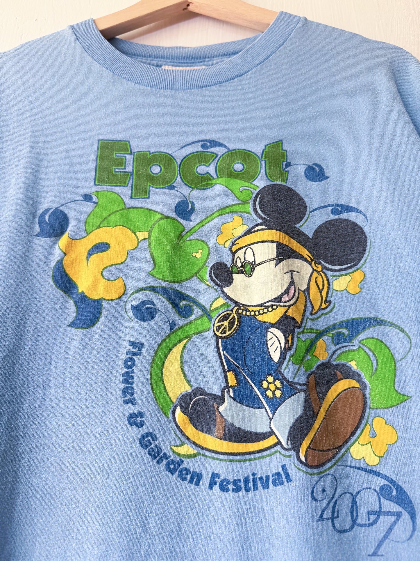 Groovy Mickey Flower + Garden Tee - XL
