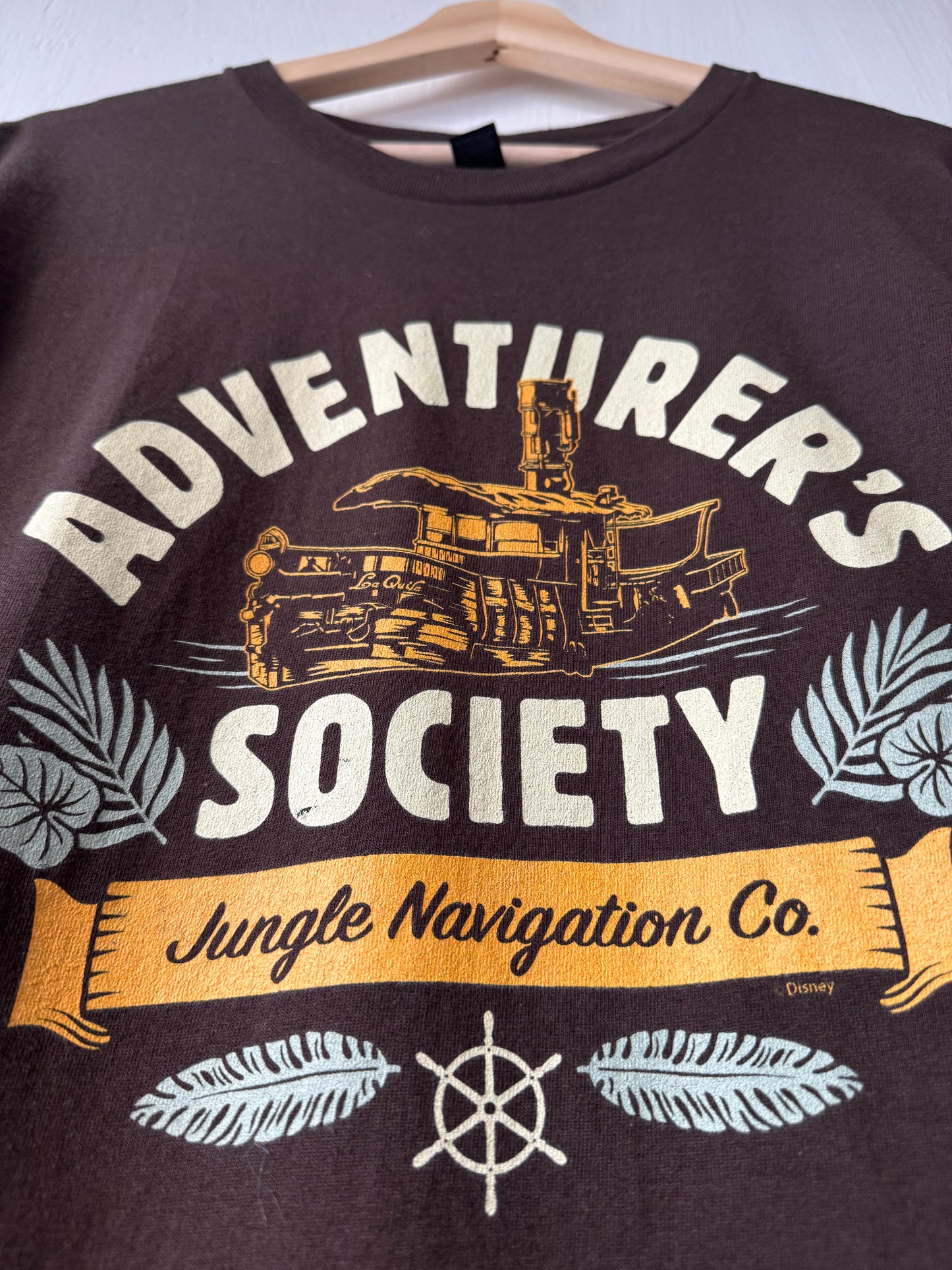 Jungle Cruise Adventurer’s Society Tee - L