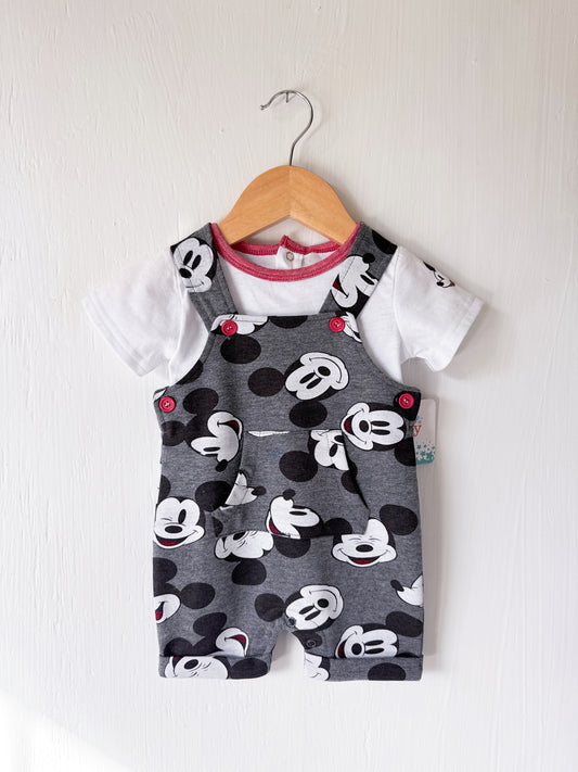 NEW Mickey Shortalls Set - 3M