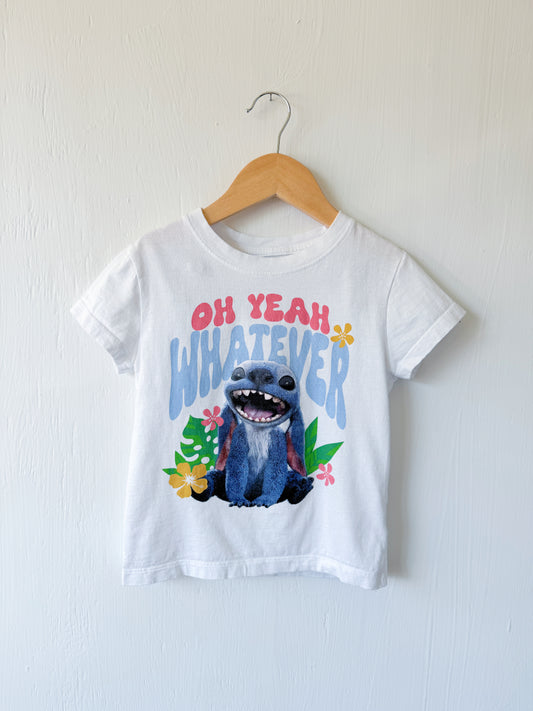 “Whatever” Stitch Tee - YS (6/6X)