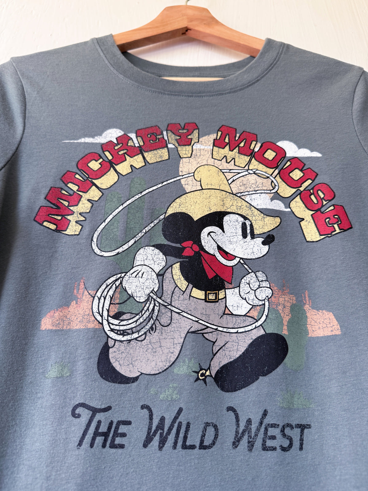 Cowboy Mickey Tee - S/M