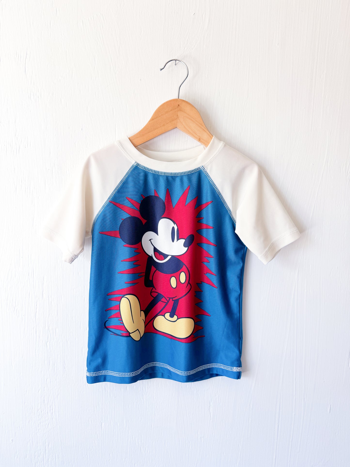 Junk Food x Disney Mickey Rash Guard - 5T
