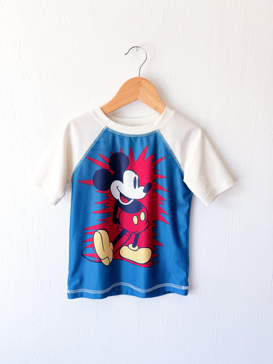 Junk Food x Disney Mickey Rash Guard - 5T
