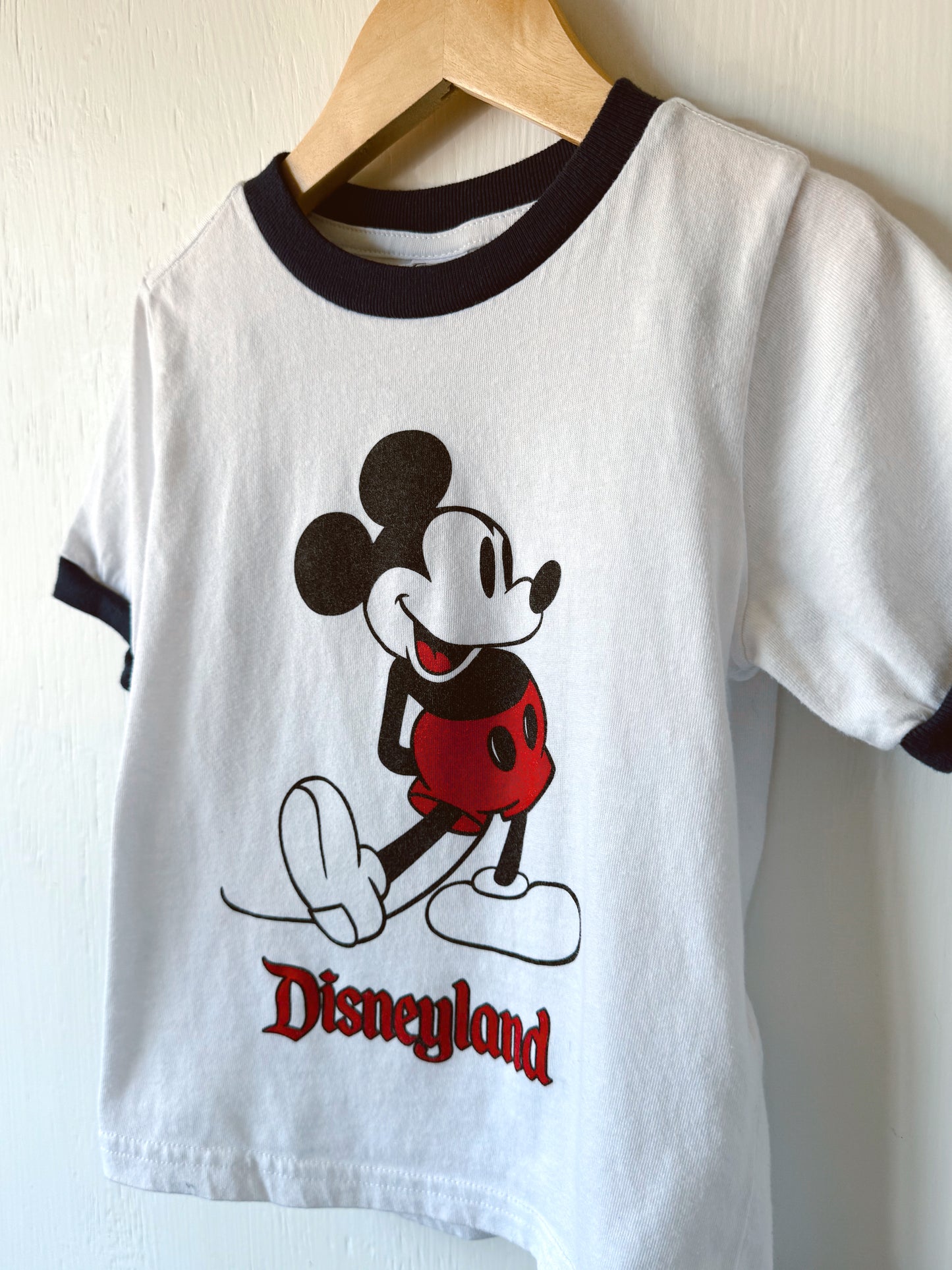 Disney Parks Classic Disneyland Ringer Tee - YS