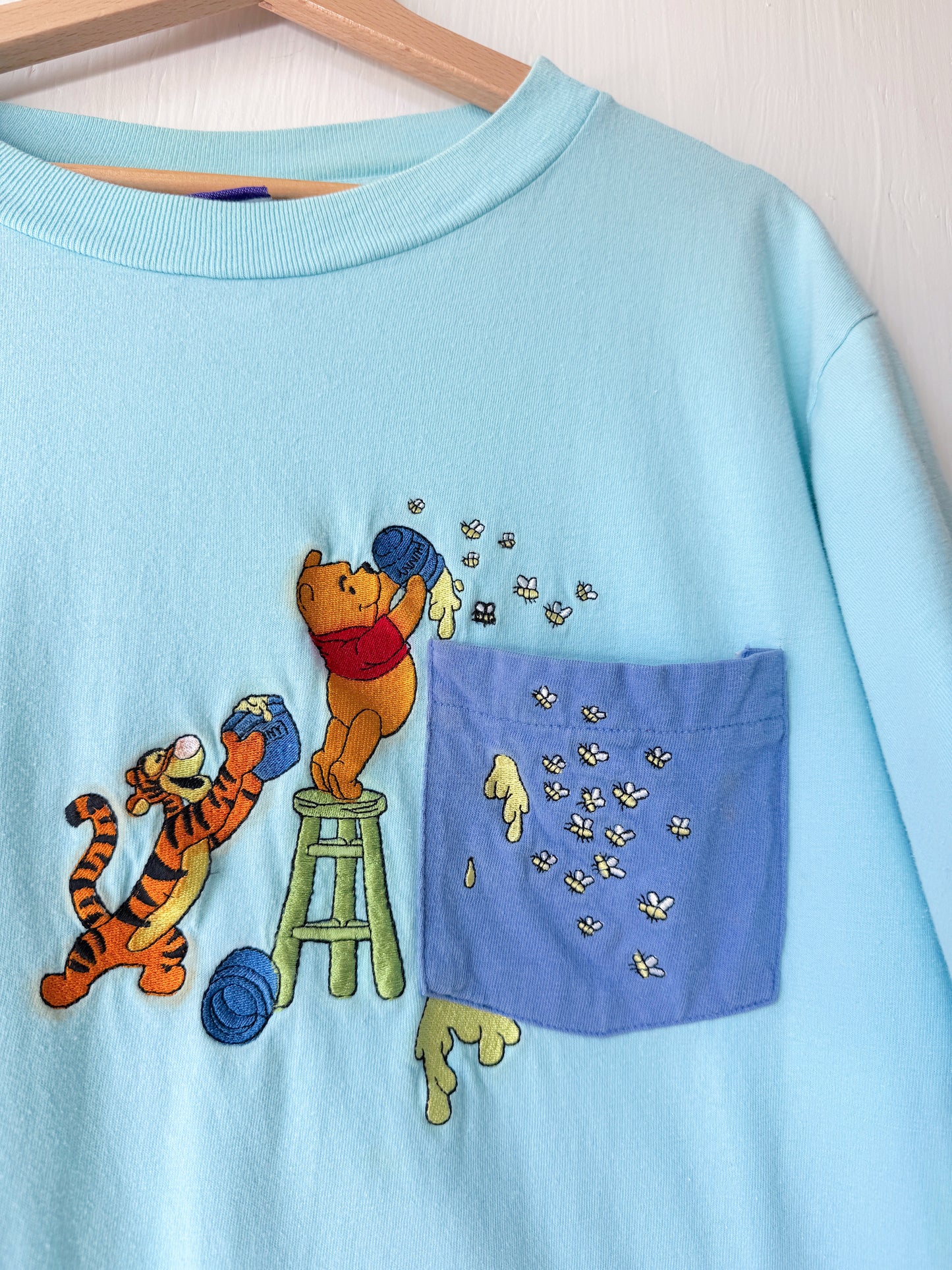 Pooh + Tigger Honey Pocket Tee - XL