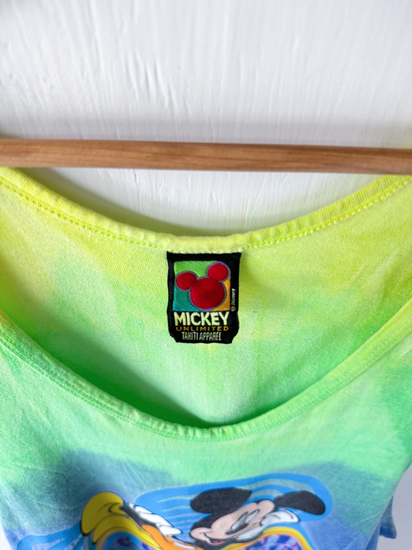VINTAGE 90’s Mickey Surf Tank - 2X