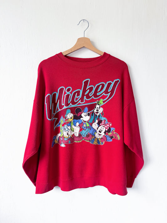 VINTAGE 90’s Mickey + Co Crewneck - 2X