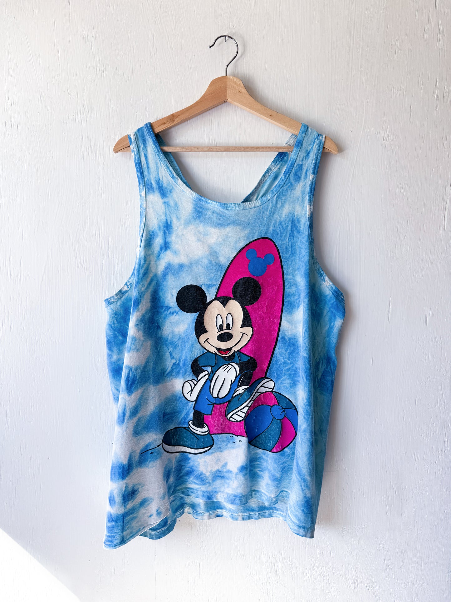 VINTAGE 90’s Surf Mickey Tank /Swim Cover - XL/1X