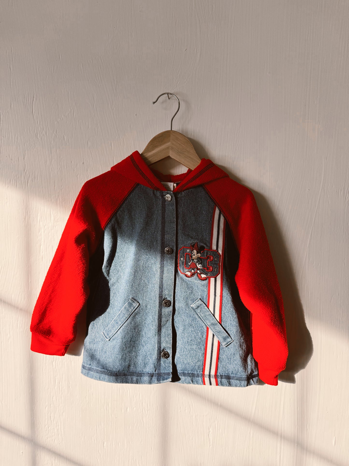 VINTAGE Minnie Denim Hoodie - 24M