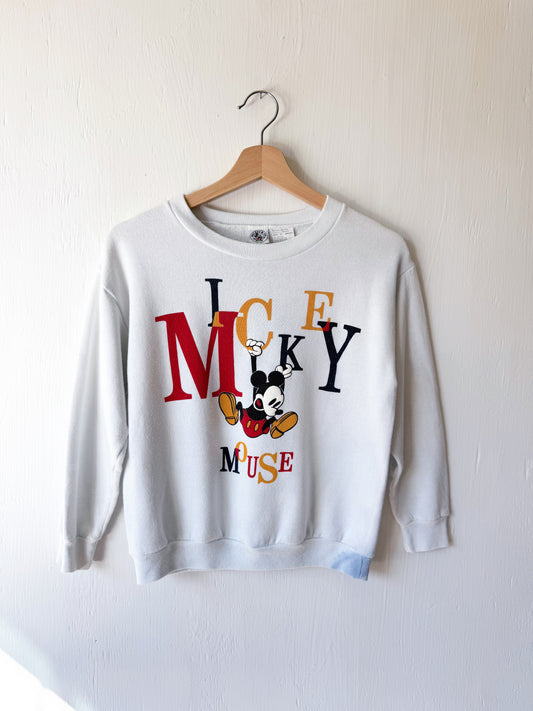 VINTAGE 90’s Mickey Crewneck - YM (10/12)