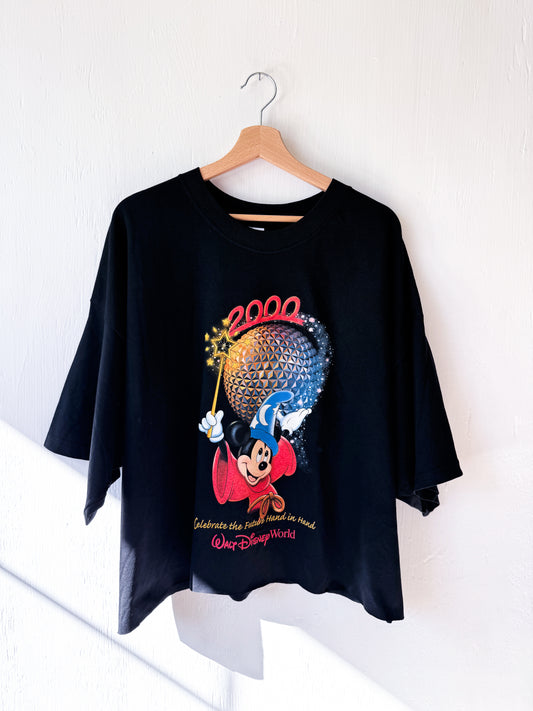 VINTAGE (new) Epcot 2000 Sorcerer Mickey Tee - 2X