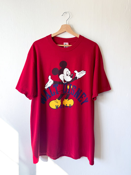 VINTAGE 90’s WDW Classic Mickey Tee - XL