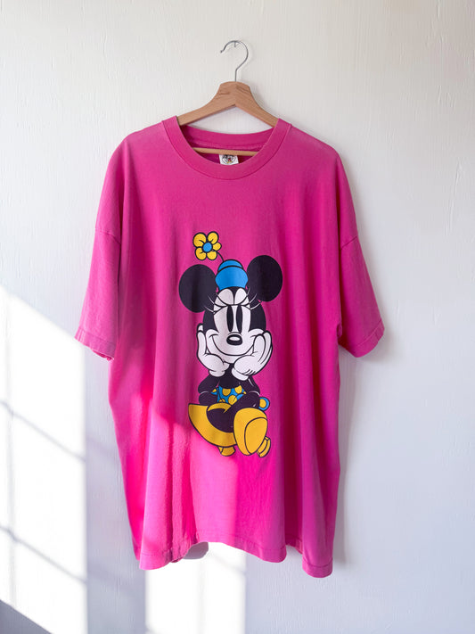 VINTAGE 90’s Minnie Front / Back Oversized Tee - 3X