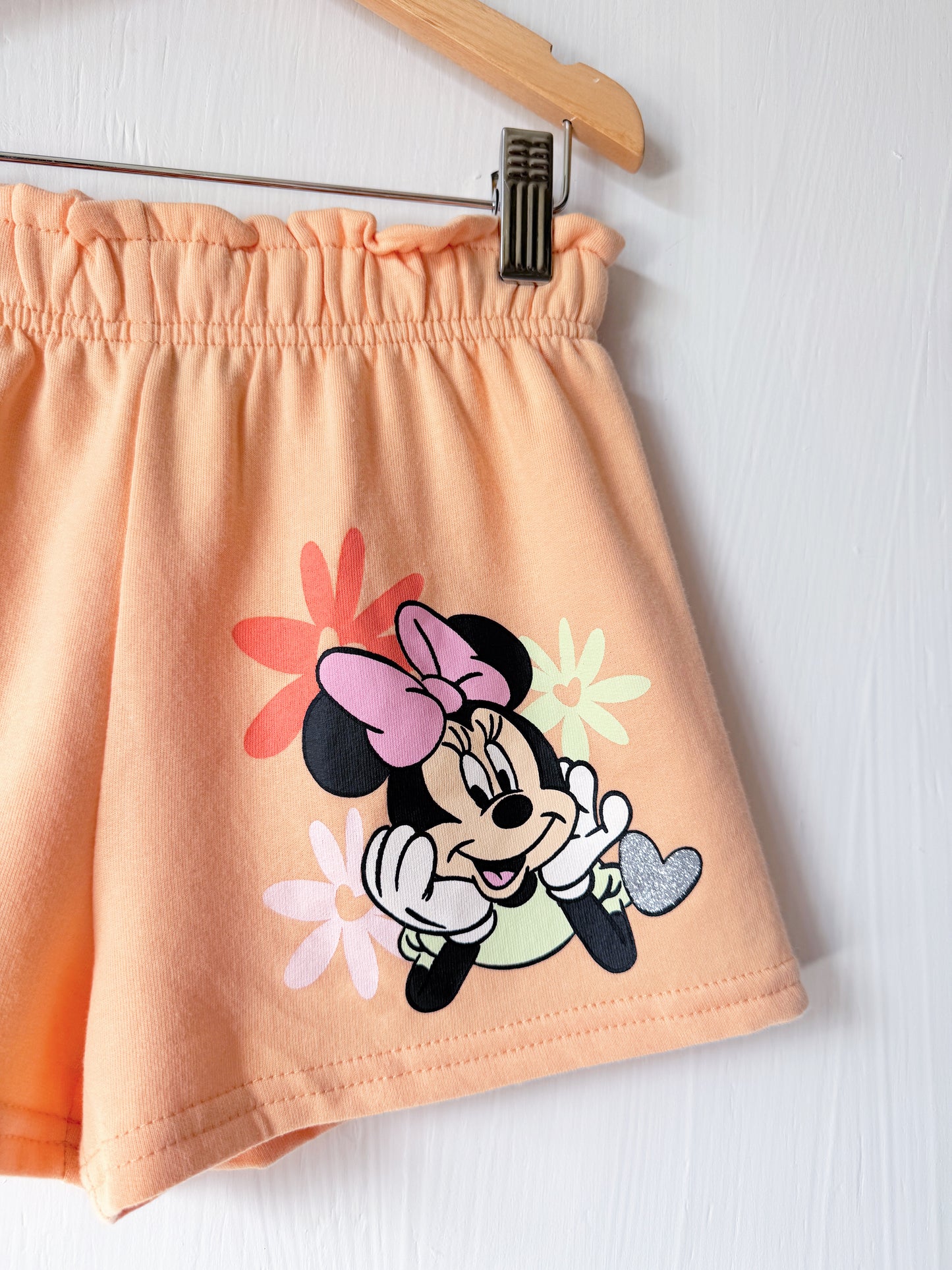 Minnie Floral Sparkle Shorts - Y6