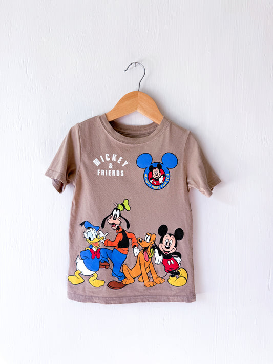 Mickey + Friends Character Tee - 4T