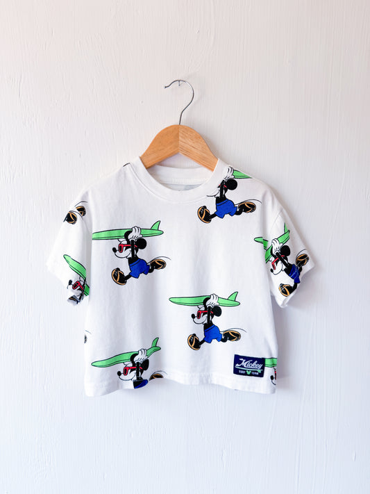 Gap x Disney Surf Mickey Boxy Tee - 2T