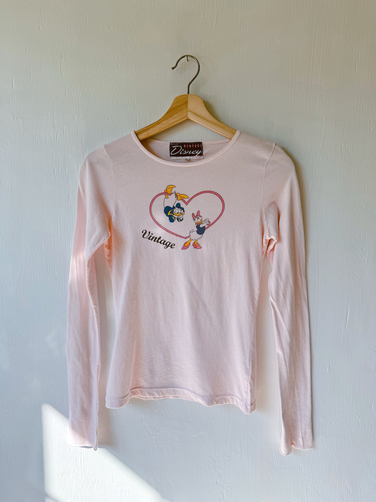 VINTAGE Rare Donald Daisy Top - S