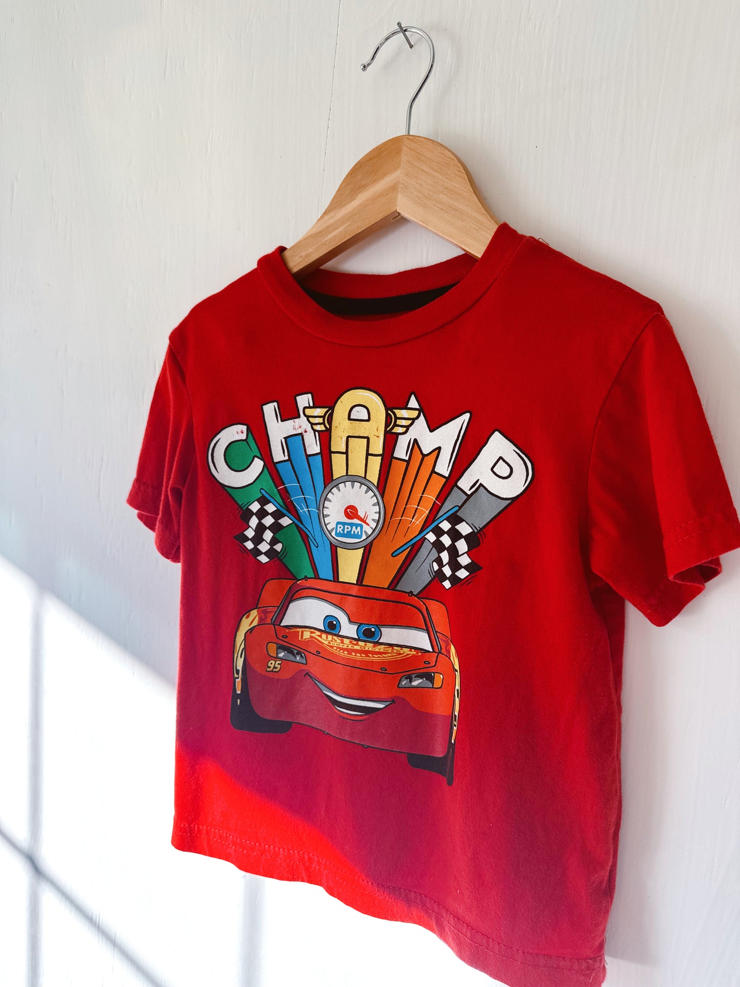 Lightning McQueen Champ Tee - 4T