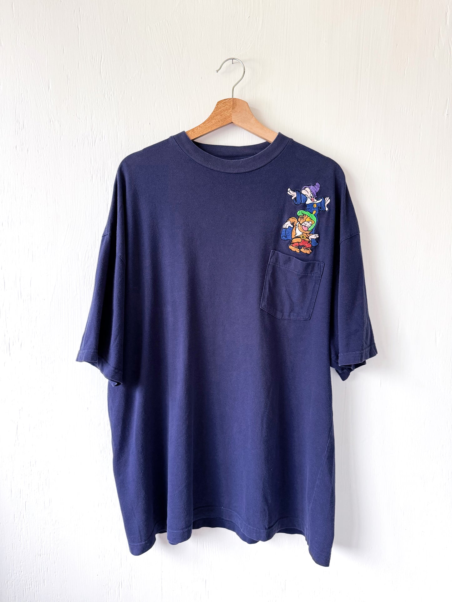 VINTAGE Disney Store Dopey + Grumpy Tee - 2X