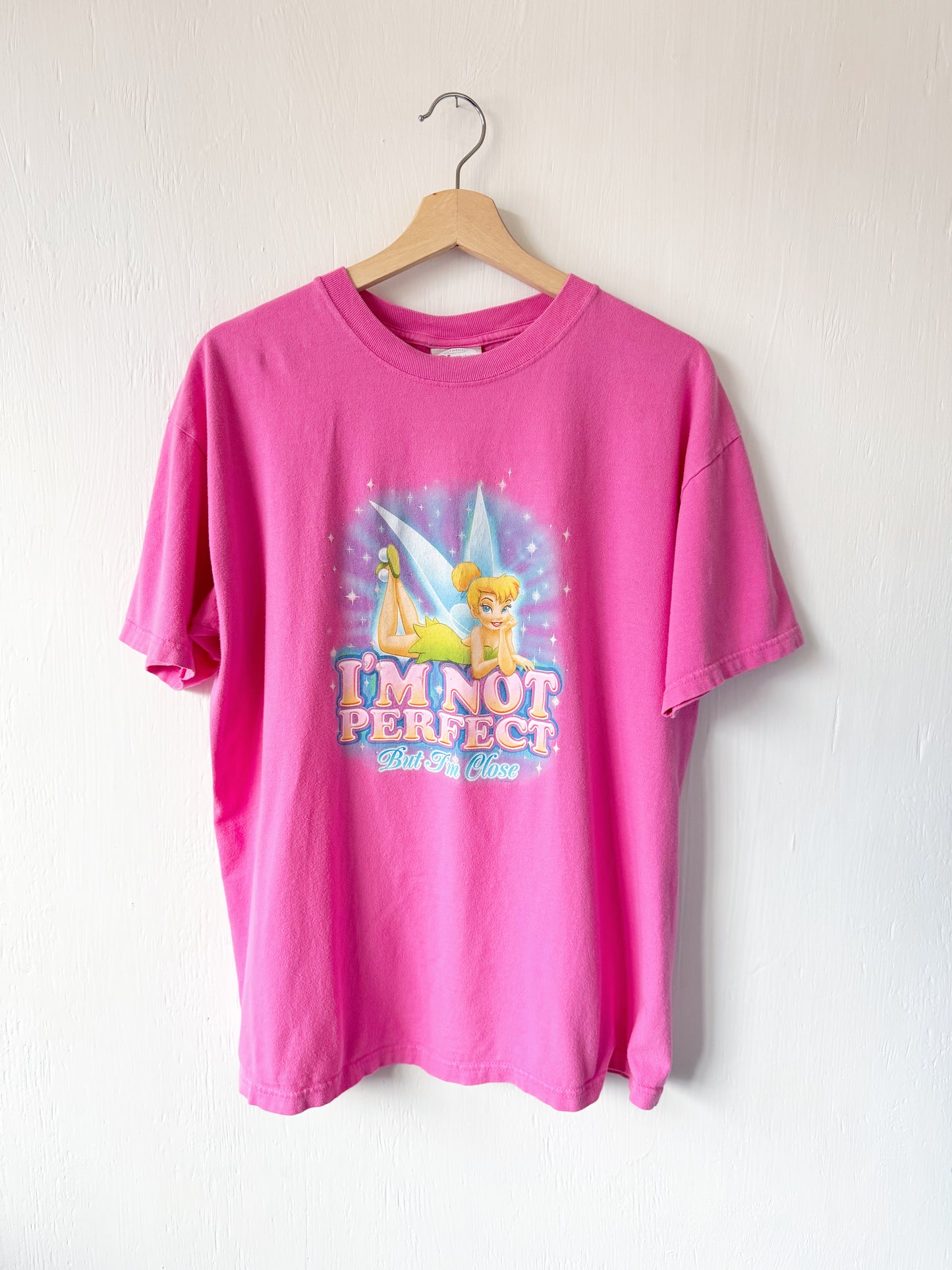 VINTAGE Disney Store Tink Tee - L