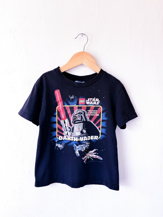 VINTAGE 00’s Star Wars x Lego Darth Vader Tee - 4T