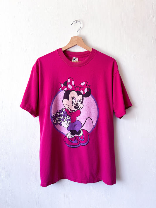 VINTAGE 90’s Minnie Bouquet Tee - L
