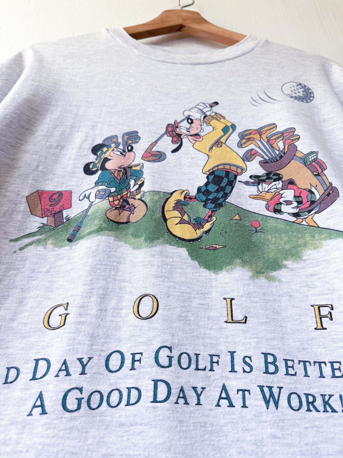 VINTAGE 90’s Disney Store Golf Day Tee - XL