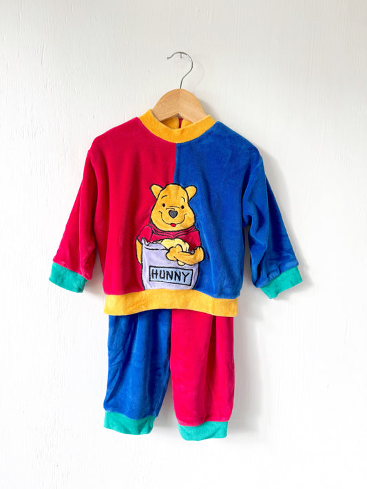 VINTAGE 90’s Disney Store Pooh Set - 2T