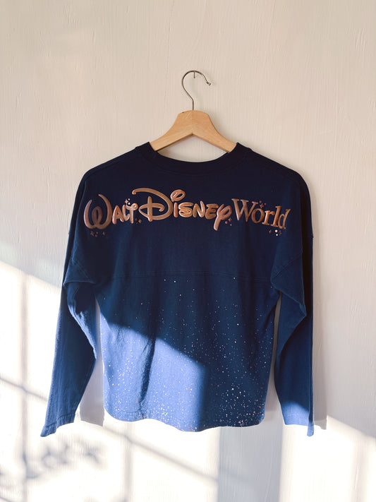 Navy Sparkle WDW Spirit Jersey - YL