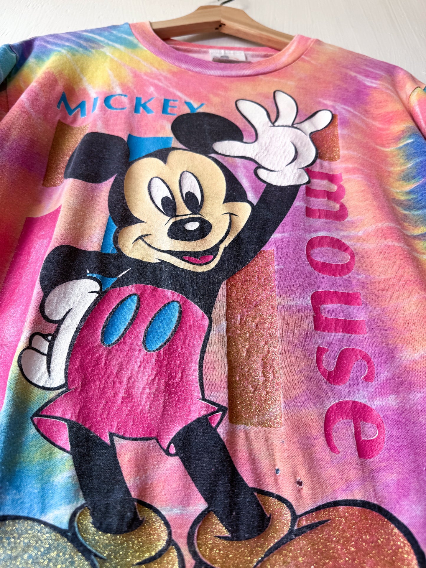VINTAGE 90’s Tie Dye Single Stitch Tee - M