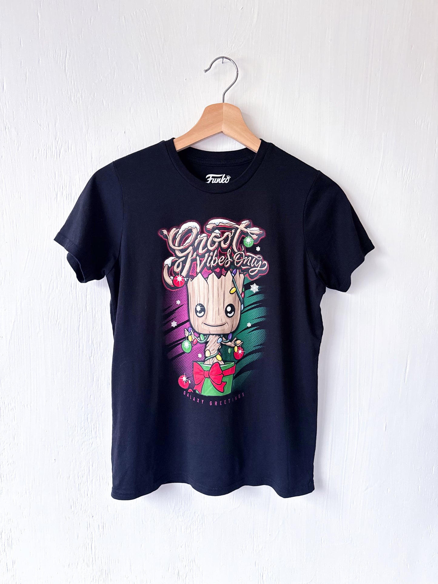 Funko Galaxy Greetings Baby Groot Guardians Tee - YM