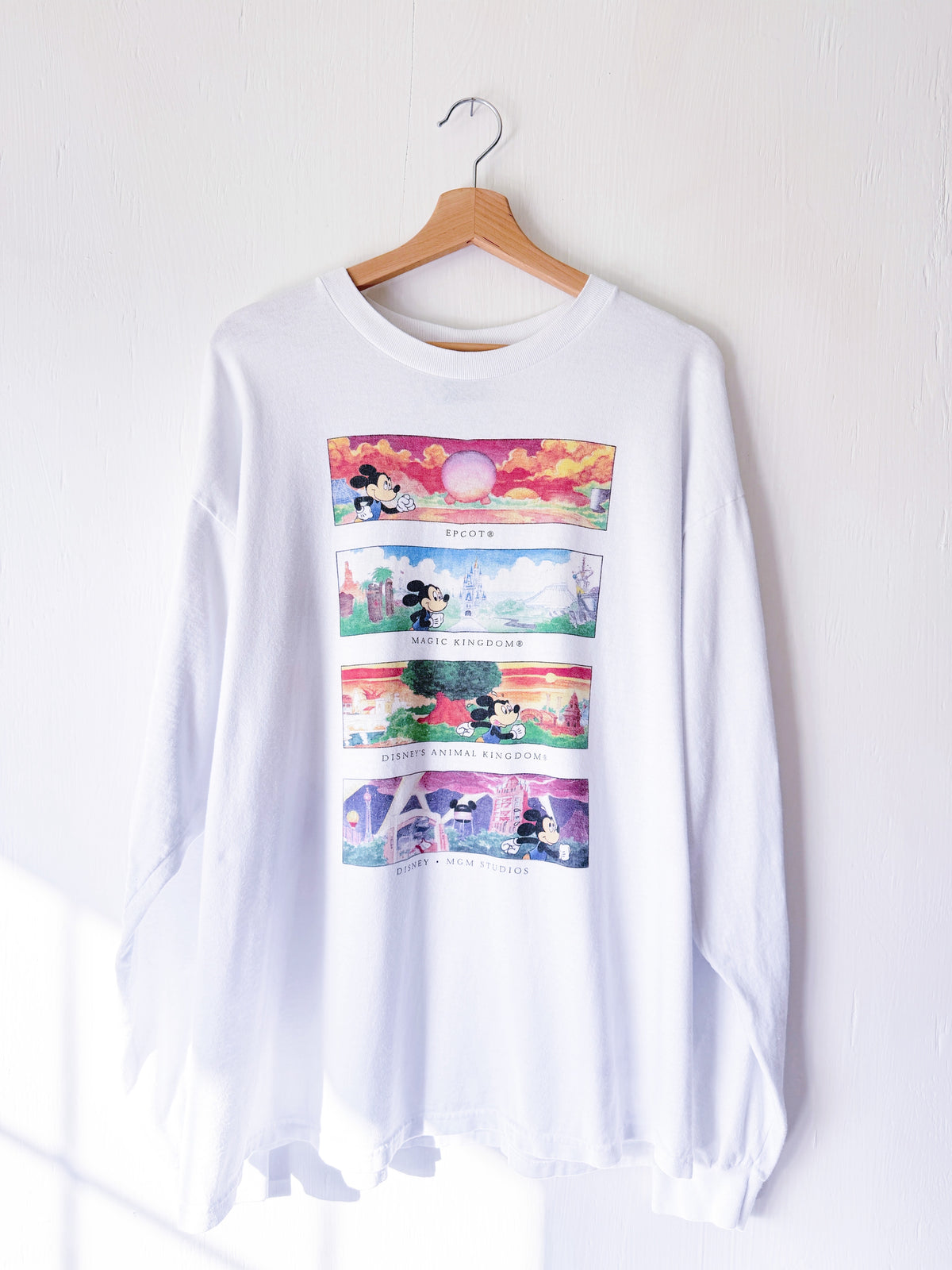 VINTAGE ‘01 Parks Run Disney LS Tee - 2X
